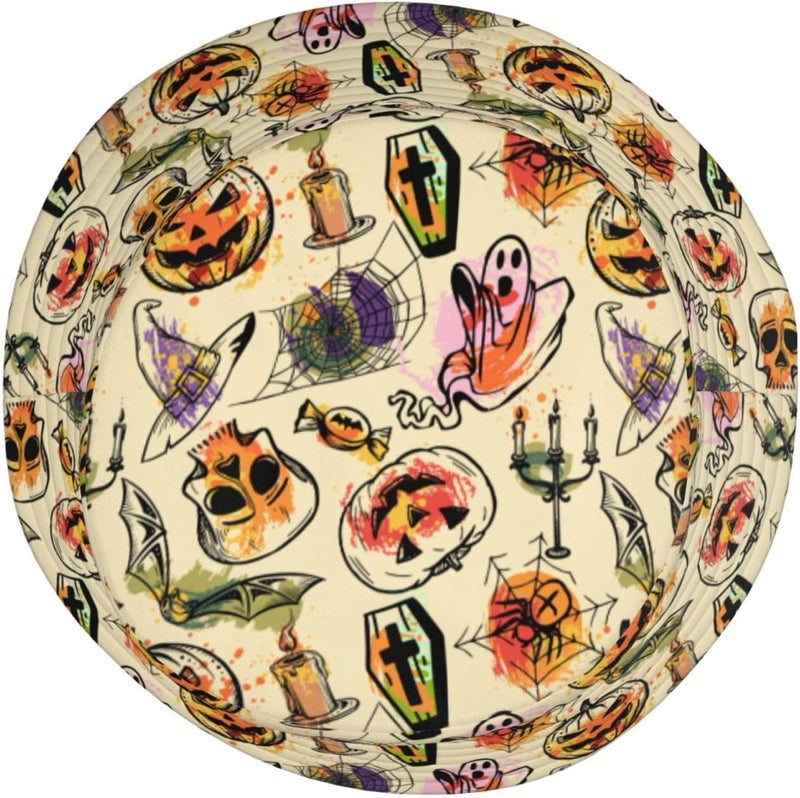 YFBXHSN Cartoon Pumpkin Halloween Bucket Hat Pumpkin Hat Ghost Cap Outdoor for Men Women Beach, Golf, Fishing Hat - Image 4